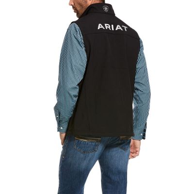 Ariat Logo 2.0 - Softshell Vest Zwart Heren - 40116-307